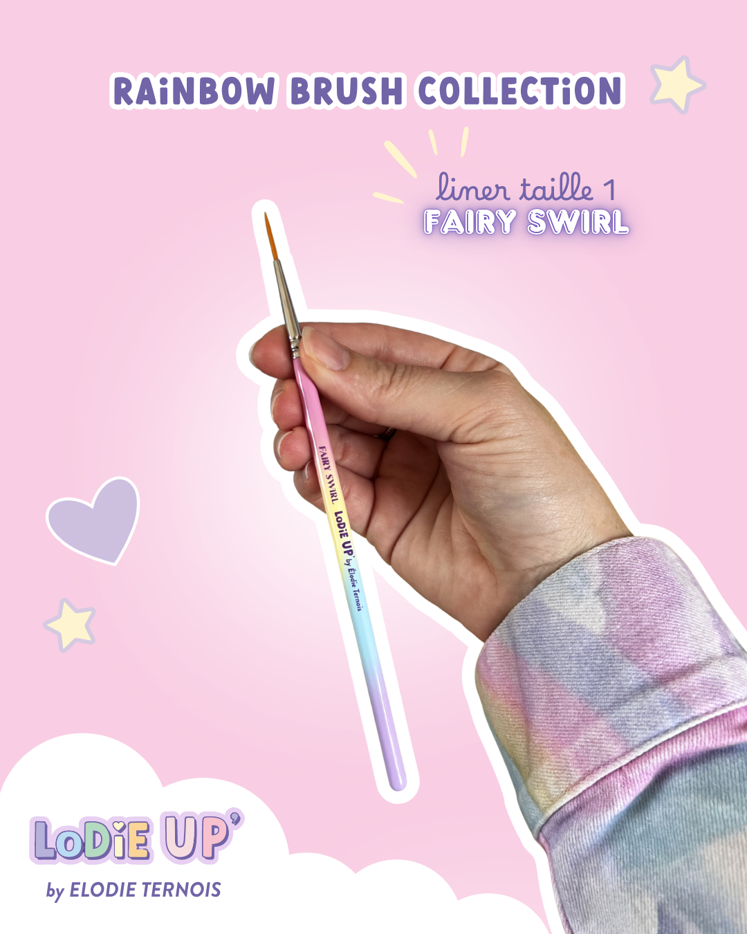 LODIE UP'-FAIRY SWIRL BRUSH