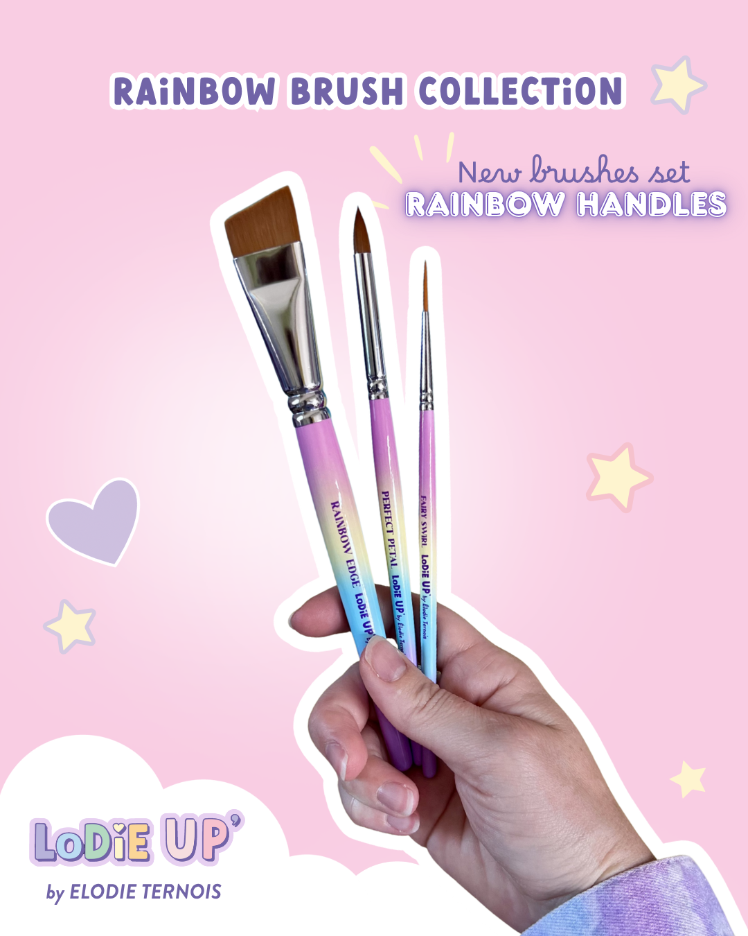 LODIE UP'- NEW BRUSHES SET