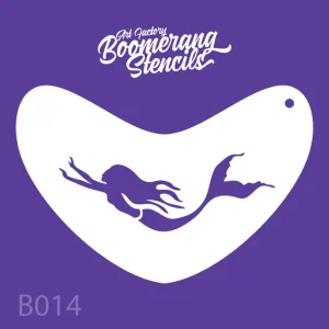 ARTFACTORY - POCHOIR MERMAID SWIMMING