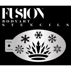 FUSION - POCHOIR COURONNE DES NEIGES
