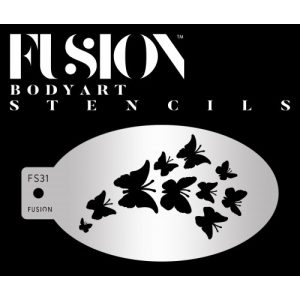 FUSION - POCHOIR PAPILLONS