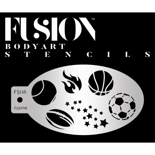 FUSION - POCHOIR BALLONS SPORT